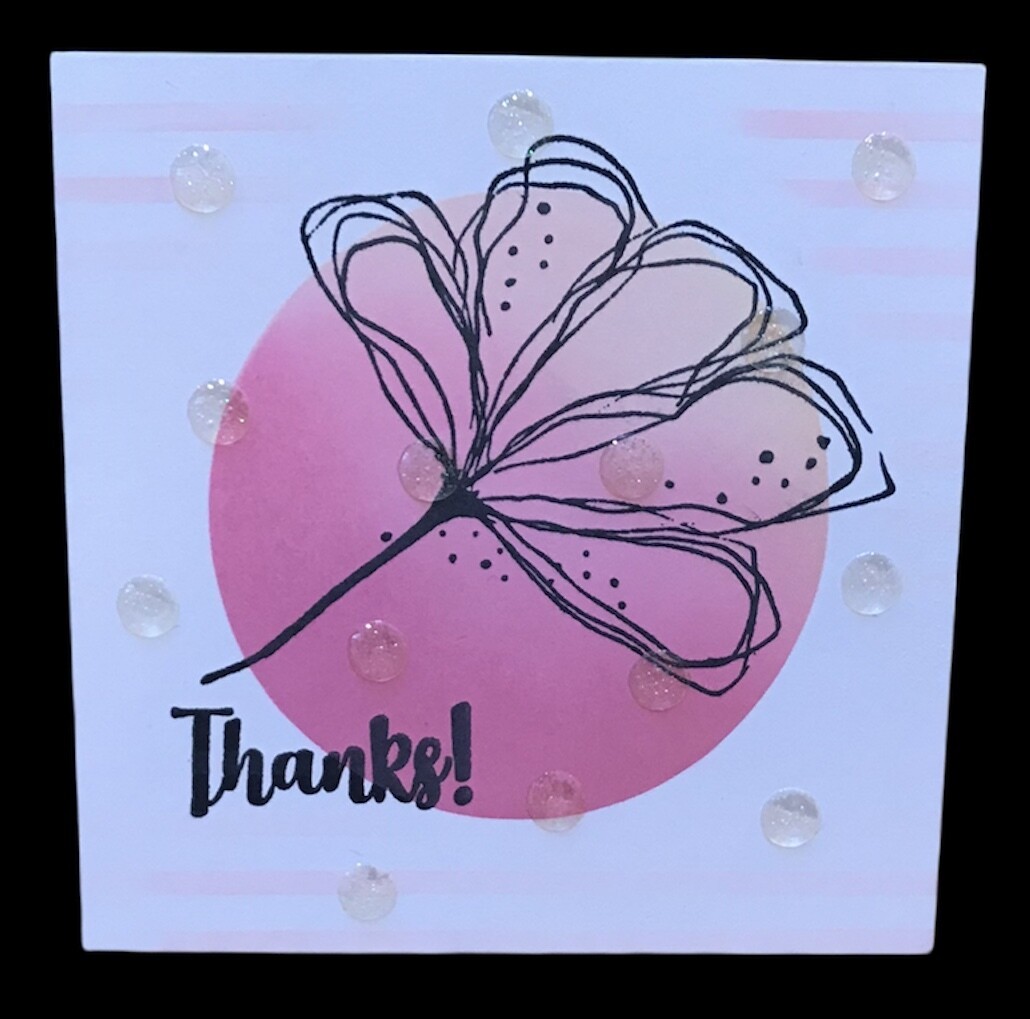THANKS/ FLOWER_PINK