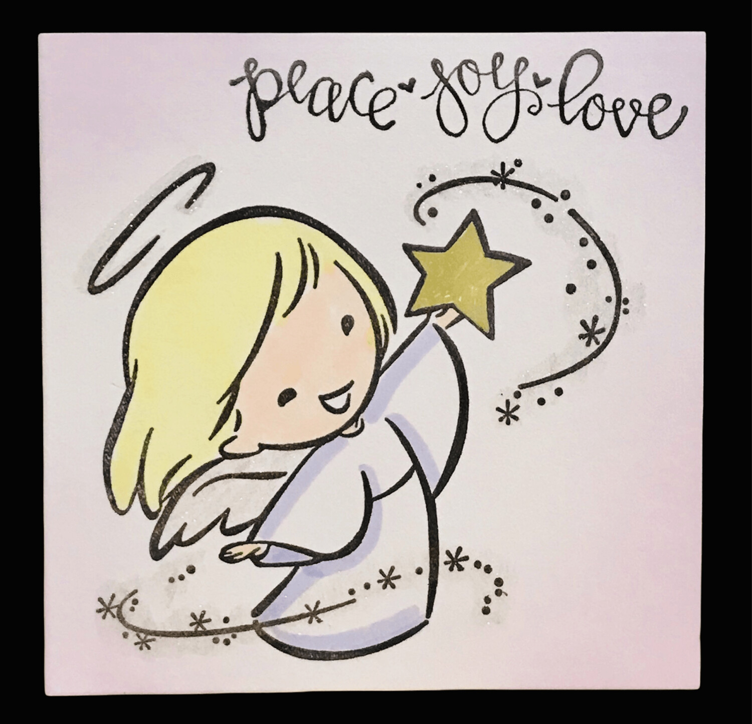 XMAS ANGELS Pack of 4
