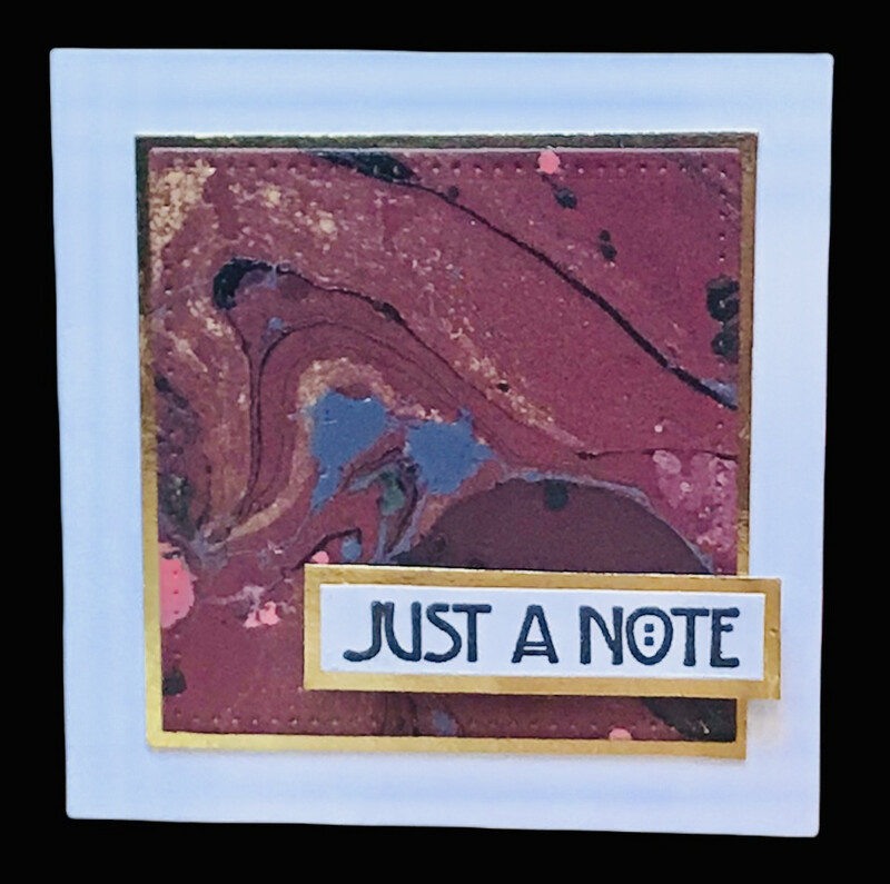 JUST A NOTE/ MARBLE