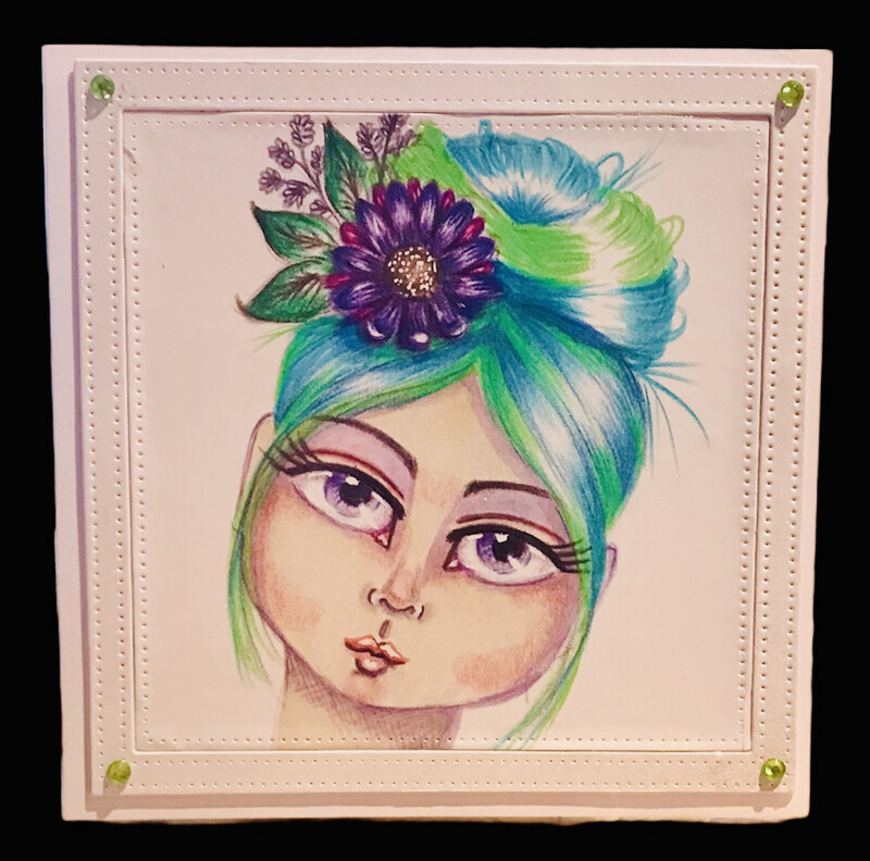 FUN FACE/ GREEN BUN_FLOWERS