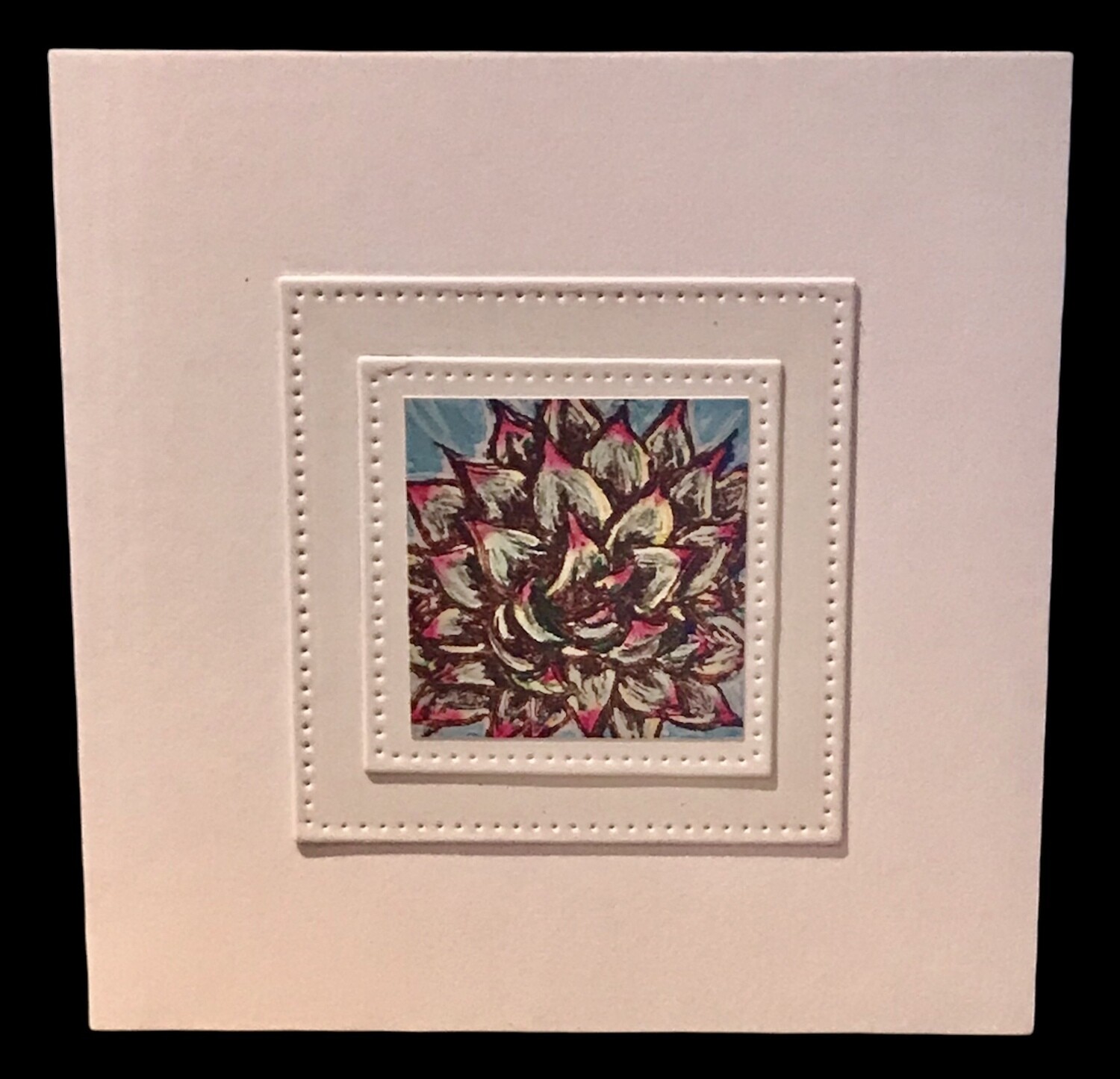 NOTECARD/ SUCCULENT