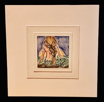 NOTECARD/ MERMAID