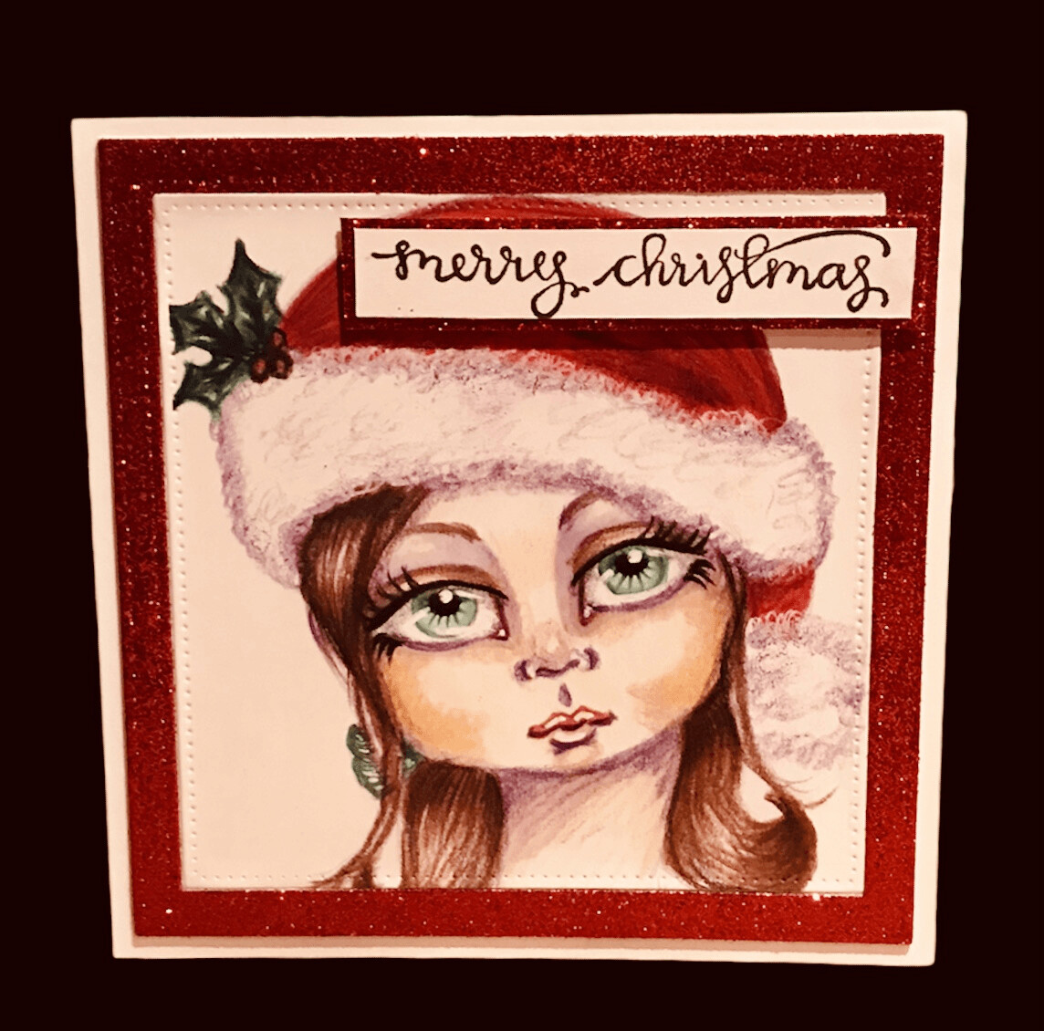 XMAS/ FUN FACE_RED