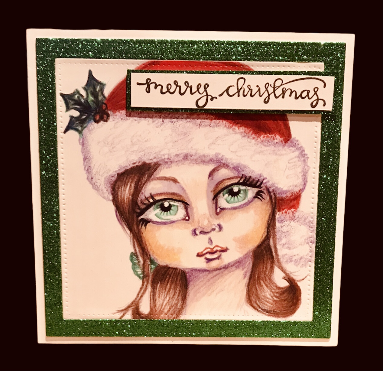 XMAS/ FUN FACE_GREEN