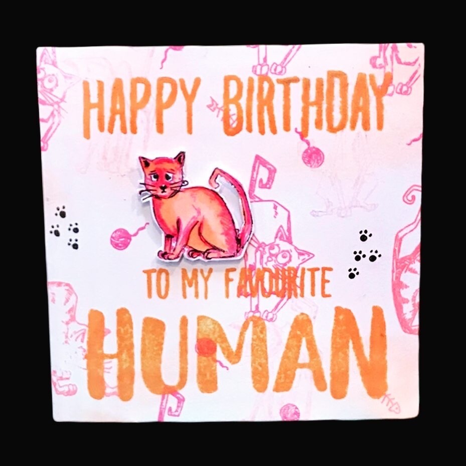 HAPPY BIRTHDAY FROM CAT