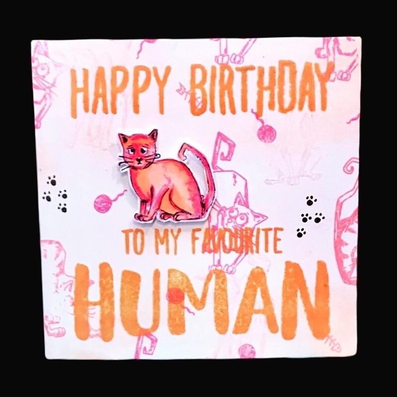 HAPPY BIRTHDAY FROM CAT