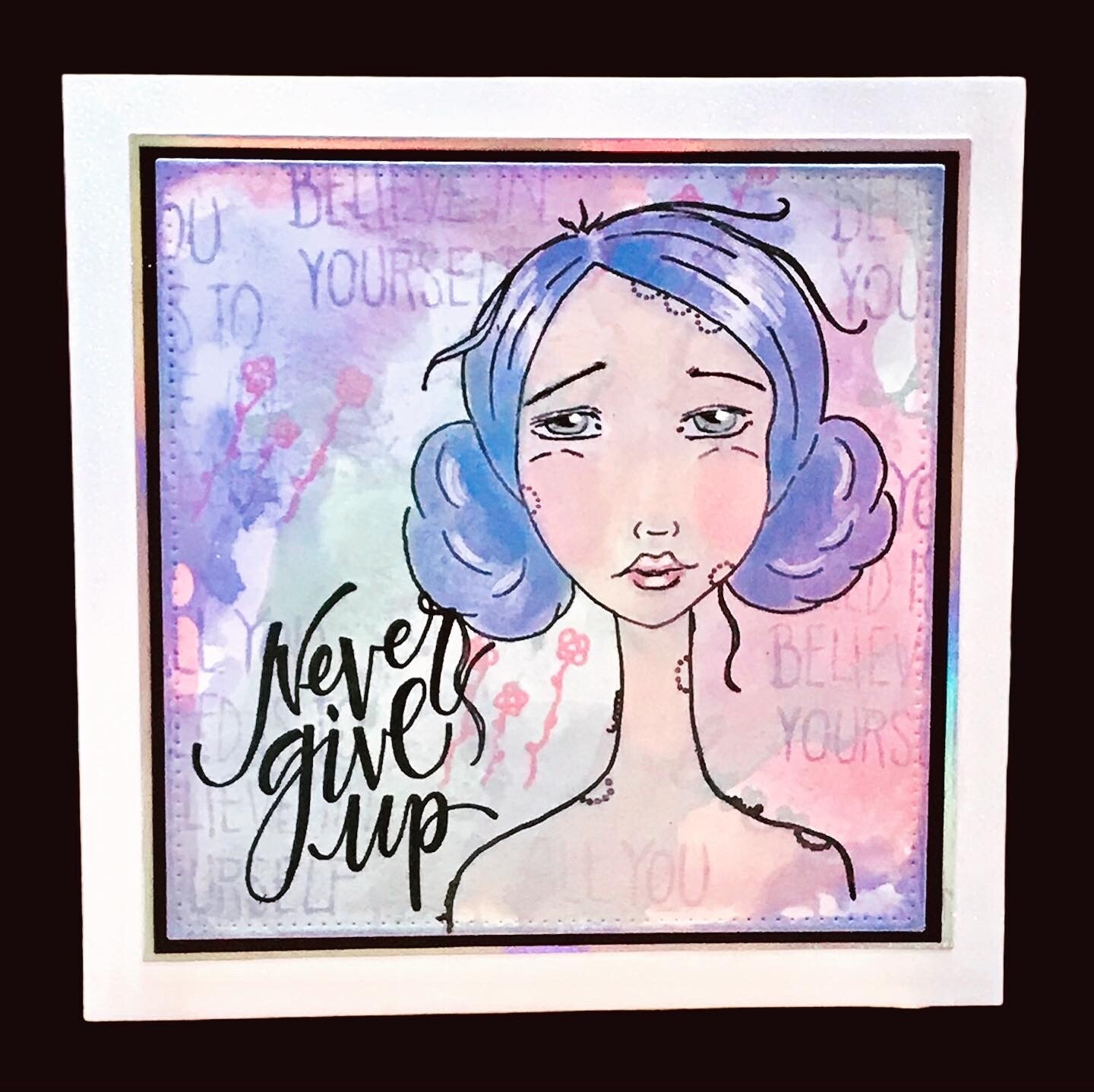 NEVER GIVE UP/ SAD GIRL