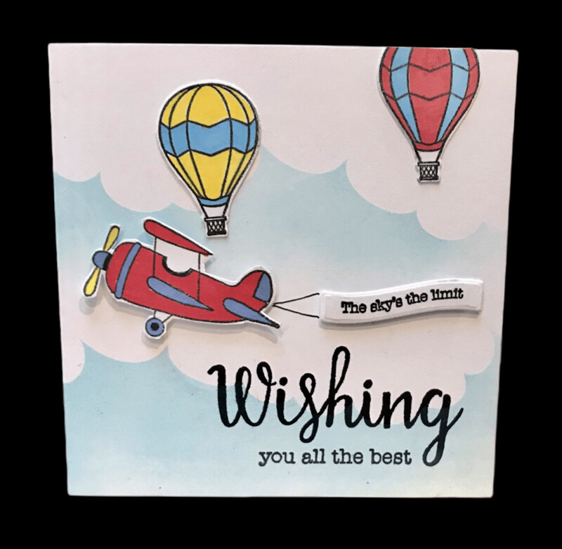 WISHING YOU ALL THE BEST/ PLANE