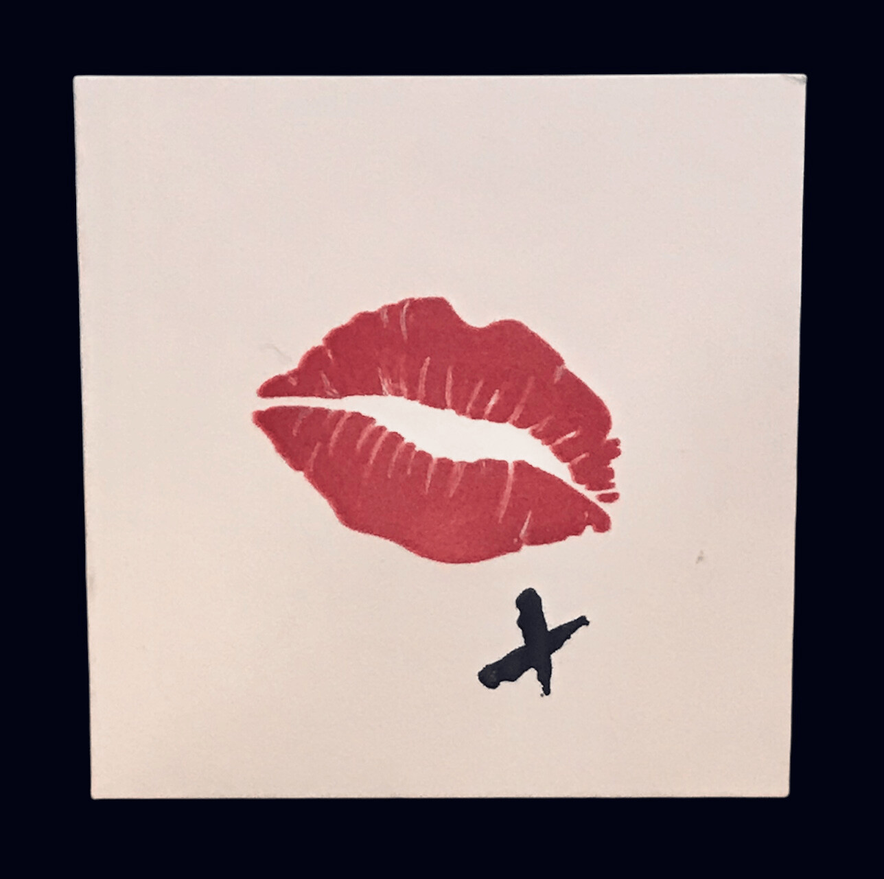 LOVE/ PINK LIPS X