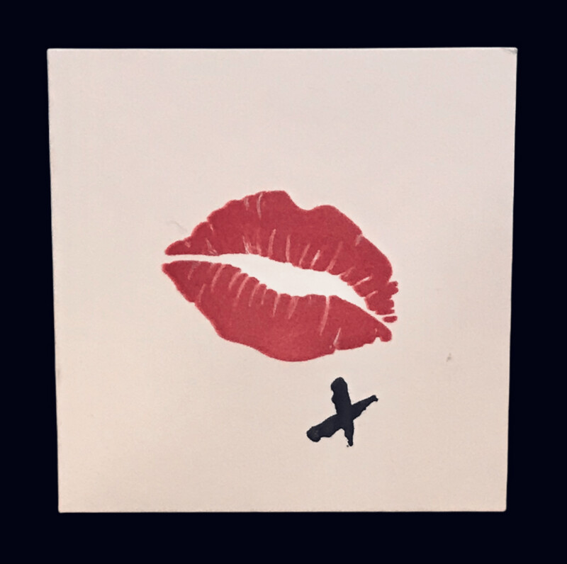 LOVE/ PINK LIPS X