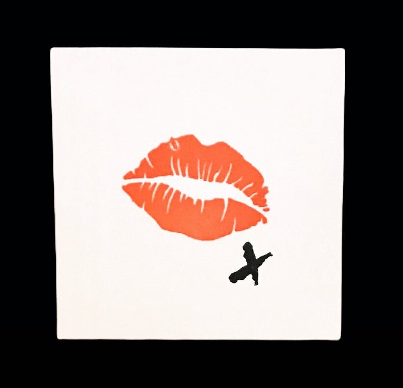LOVE/ RED LIPS X