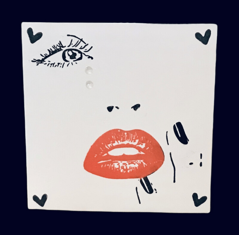LOVE/ RED LIPS