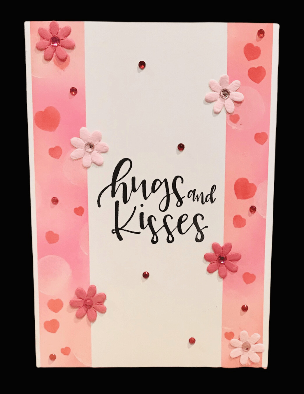 LOVE_HUGS & KISSES DOUBLE PANEL