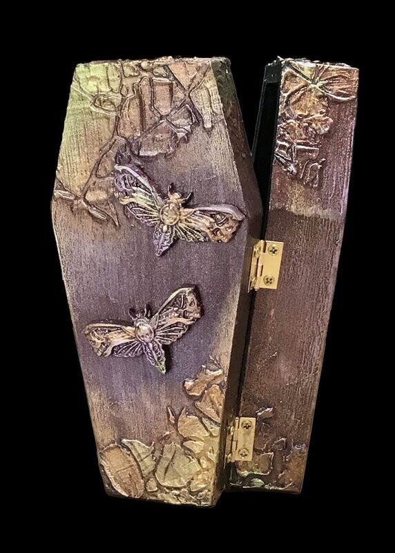 COFFIN SHAPE TRINKET BOX