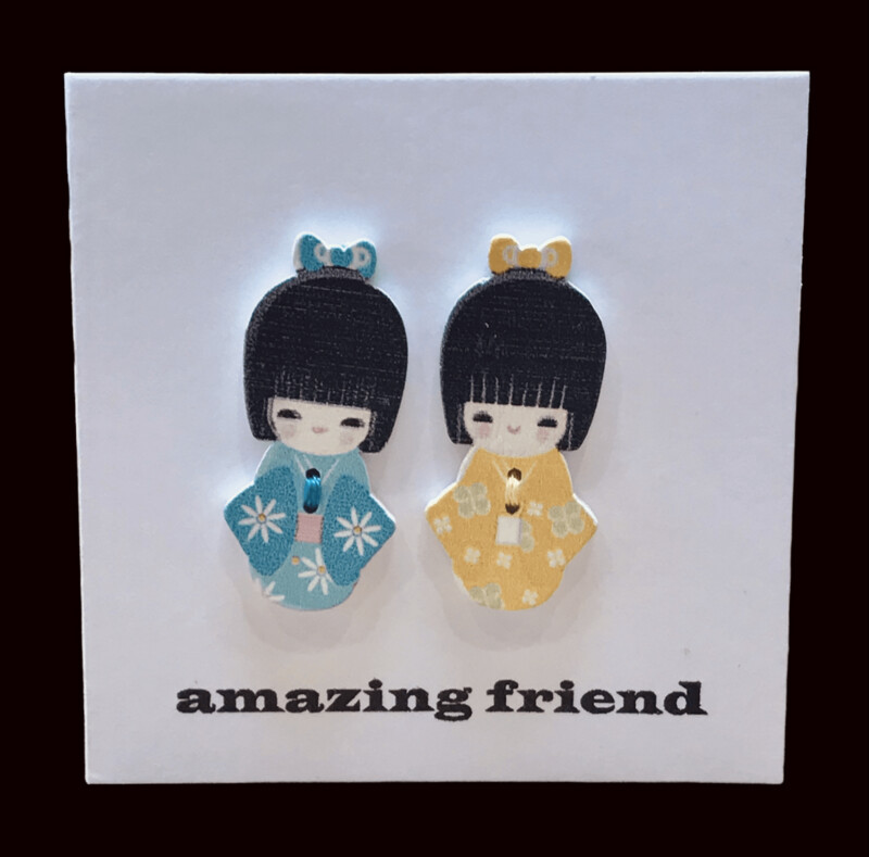BUTTON CARD - Amazing Friend
