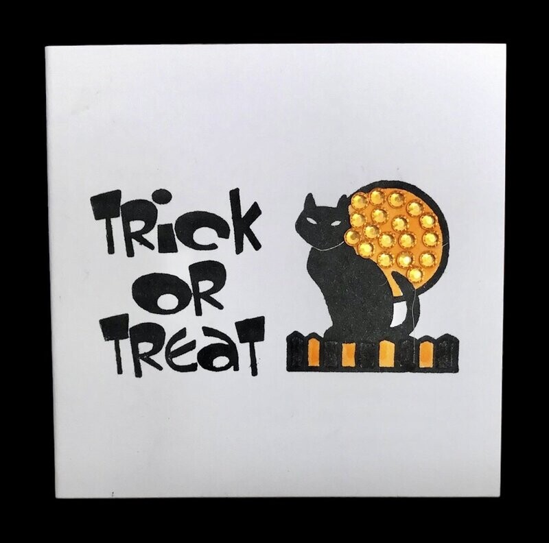 HALLOWEEN/ CAT TRICK OR TREAT