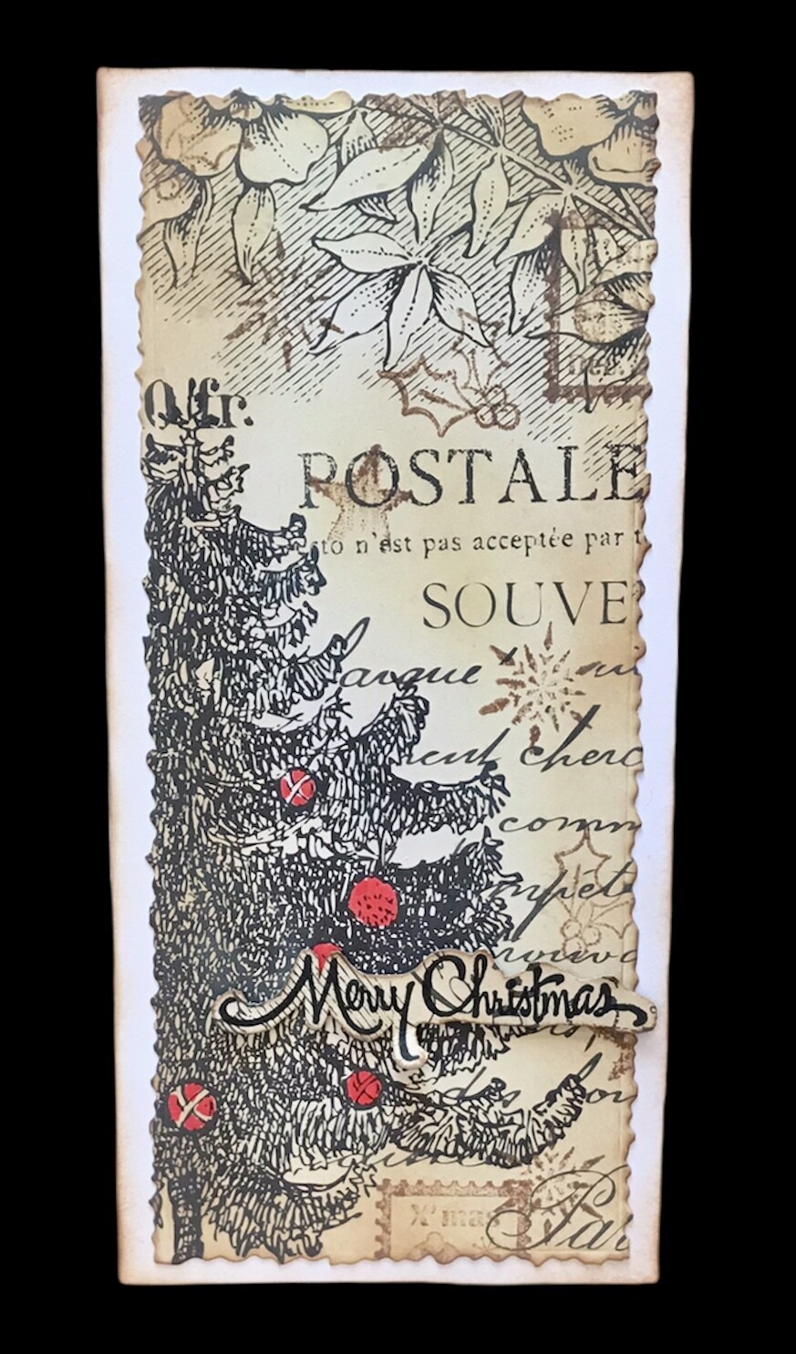 XMAS SLIM/ TREE POSTALE