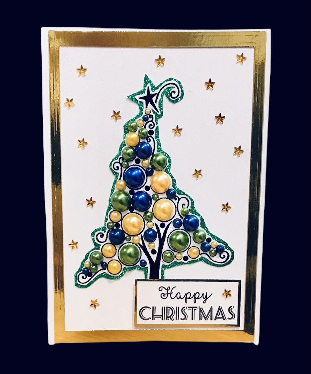 XMAS/ BEADED TREE