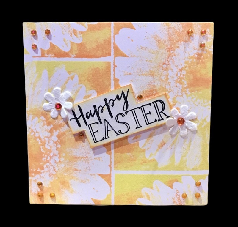 EASTER/ SUNFLOWER BACKGROUND