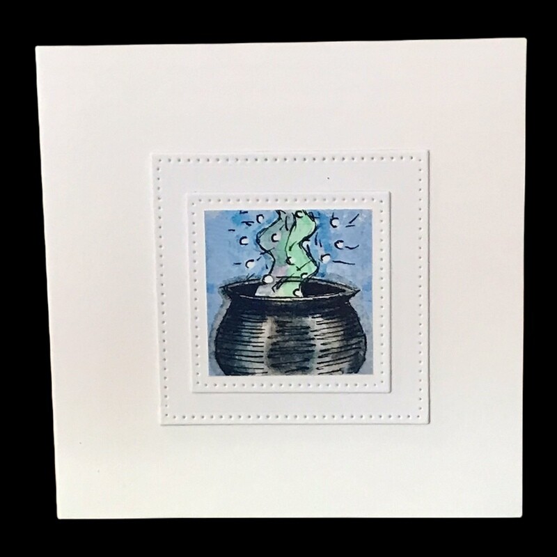 NOTECARD/ CAULDRON