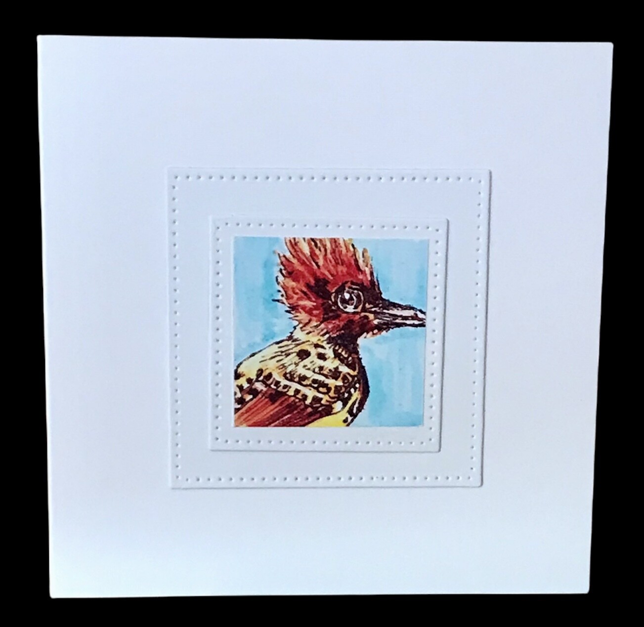 NOTECARD/ WOODPECKER