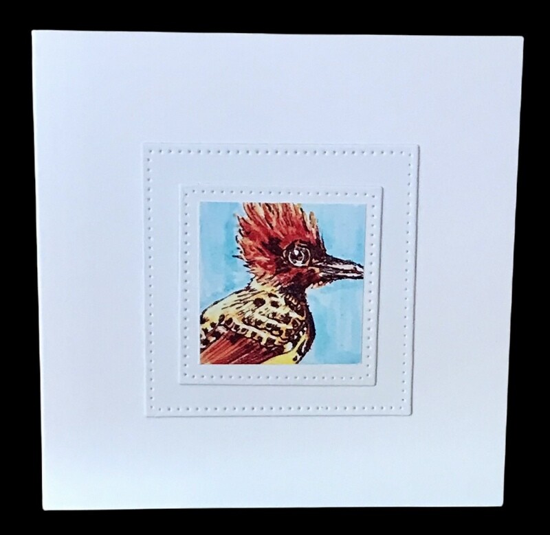 NOTECARD/ WOODPECKER