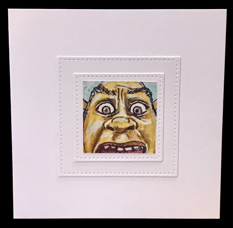 NOTECARD/ GREEN OGRE - SHREK