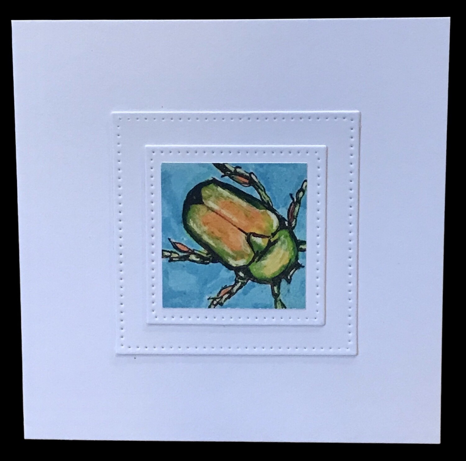 NOTECARD/ BEETLE