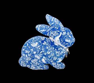 BUNNY - BLUE/ WHITE