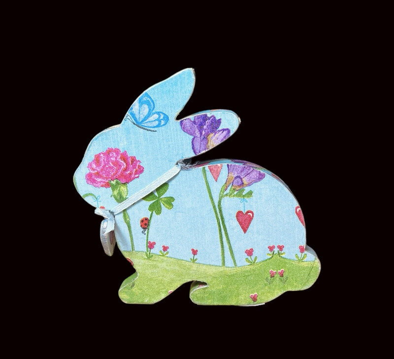 BUNNY - FUN BRIGHT FLOWERS ON A HILL