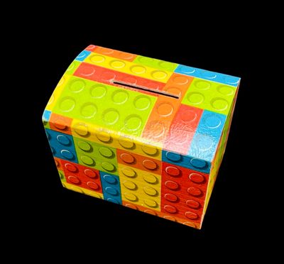 MONEY BOX - BUILDING BRICKS