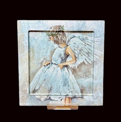 DECORATIVE TRIVET - ANGEL