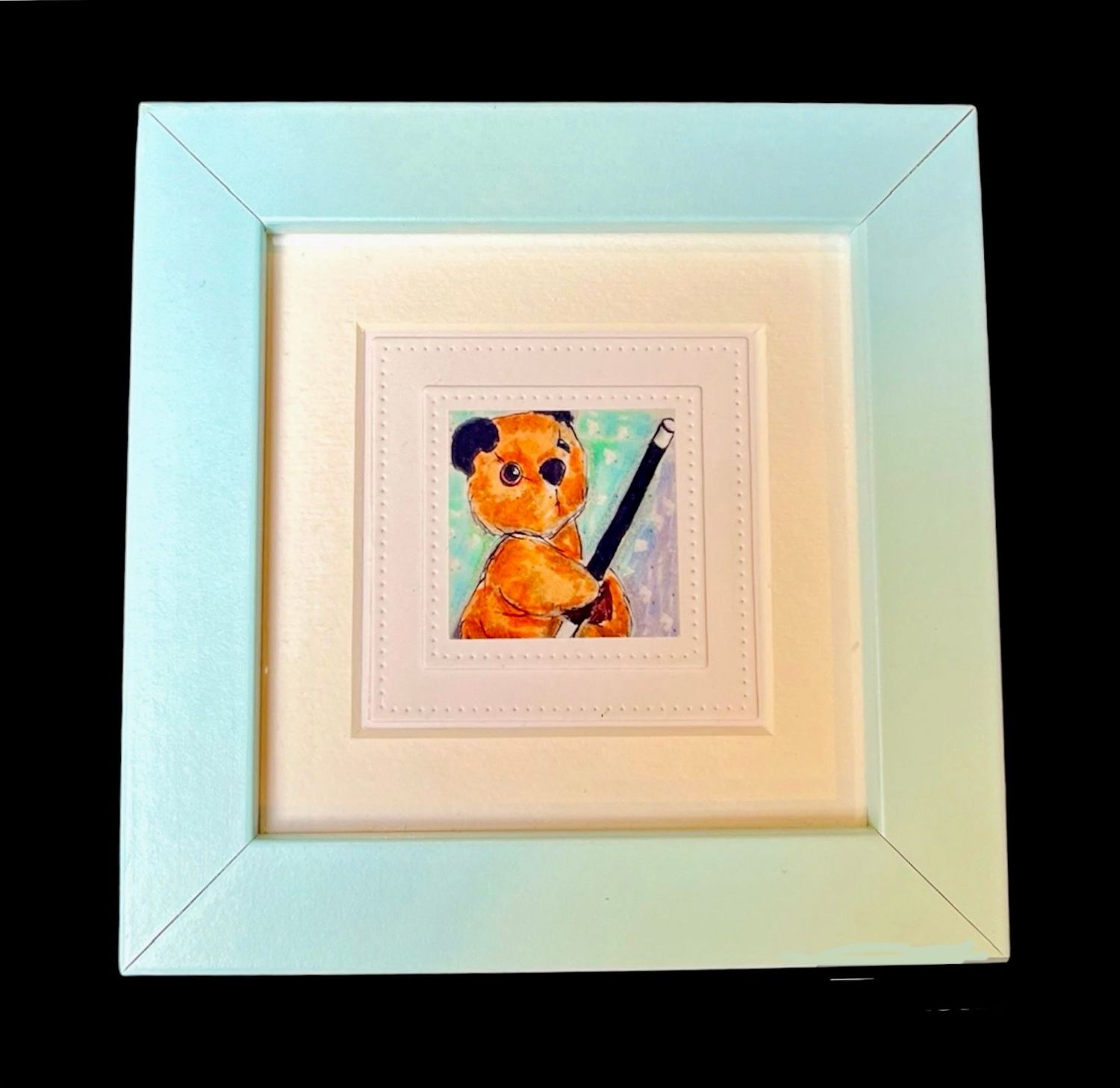 FRAMED BEAR PRINT