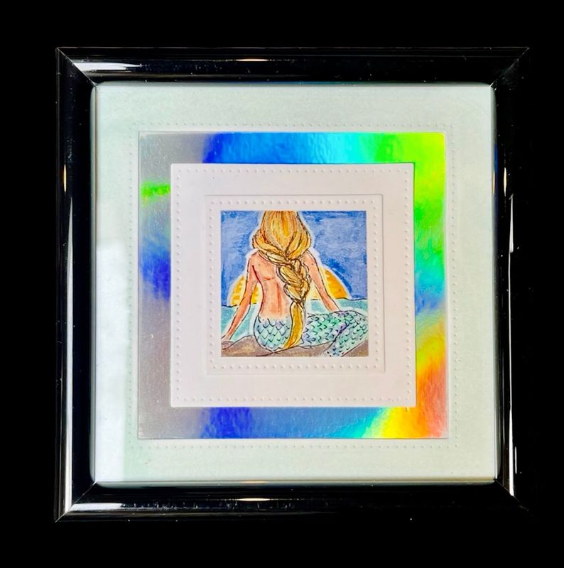 FRAMED MERMAID PRINT