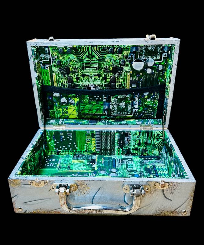 METAL-LOOK 'MOTHERBOARD' CASE