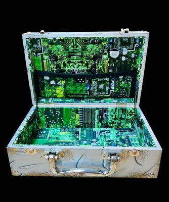 METAL-LOOK 'MOTHERBOARD' CASE