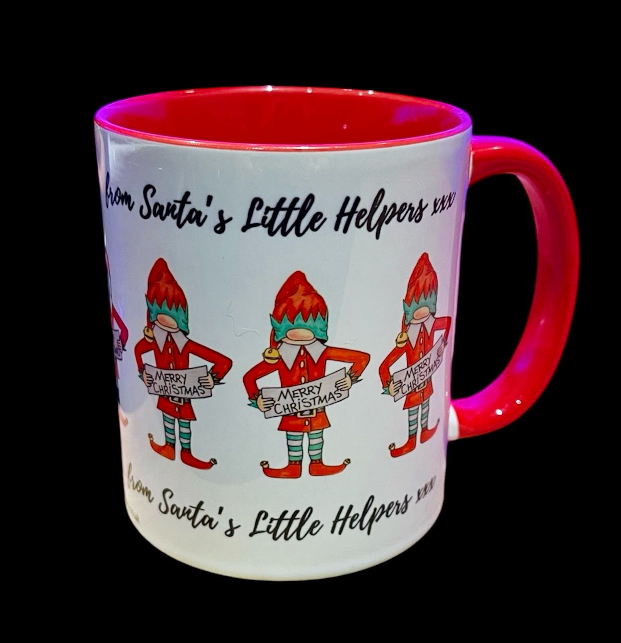 MUG - SANTA’S LITTLE HELPERS (red)