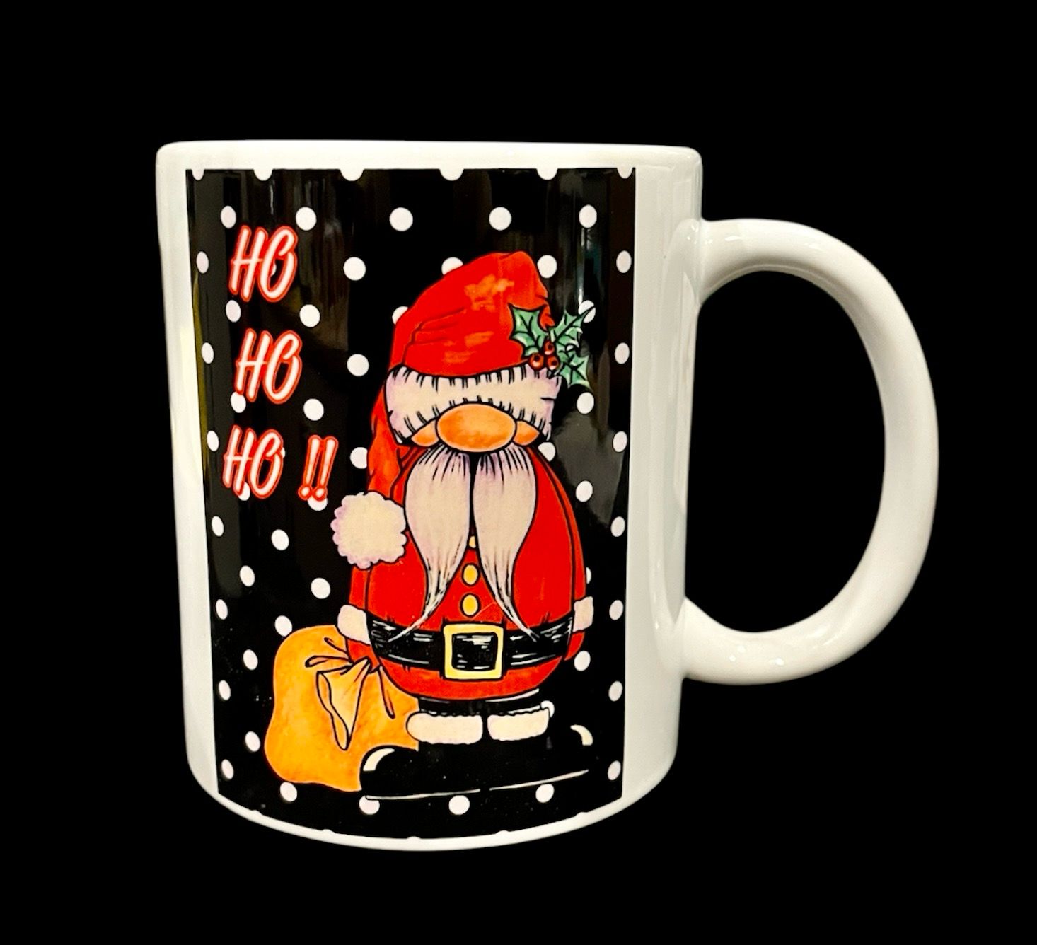 MUG - SANTA HO HO HO !! (white)