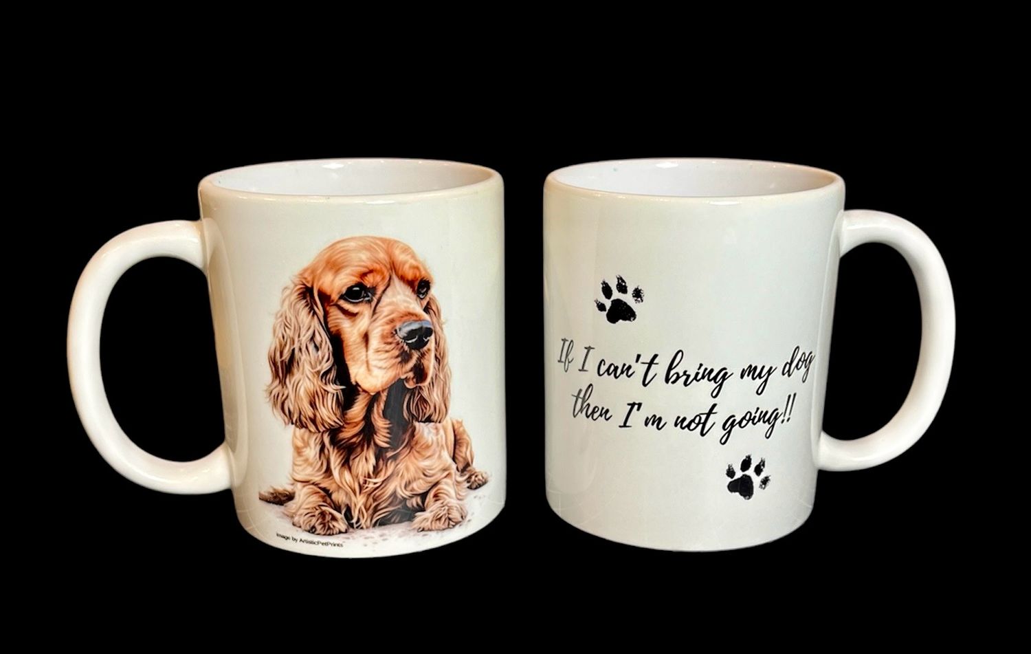 MUG - IF I CAN’T BRING MY DOG … SPRINGER