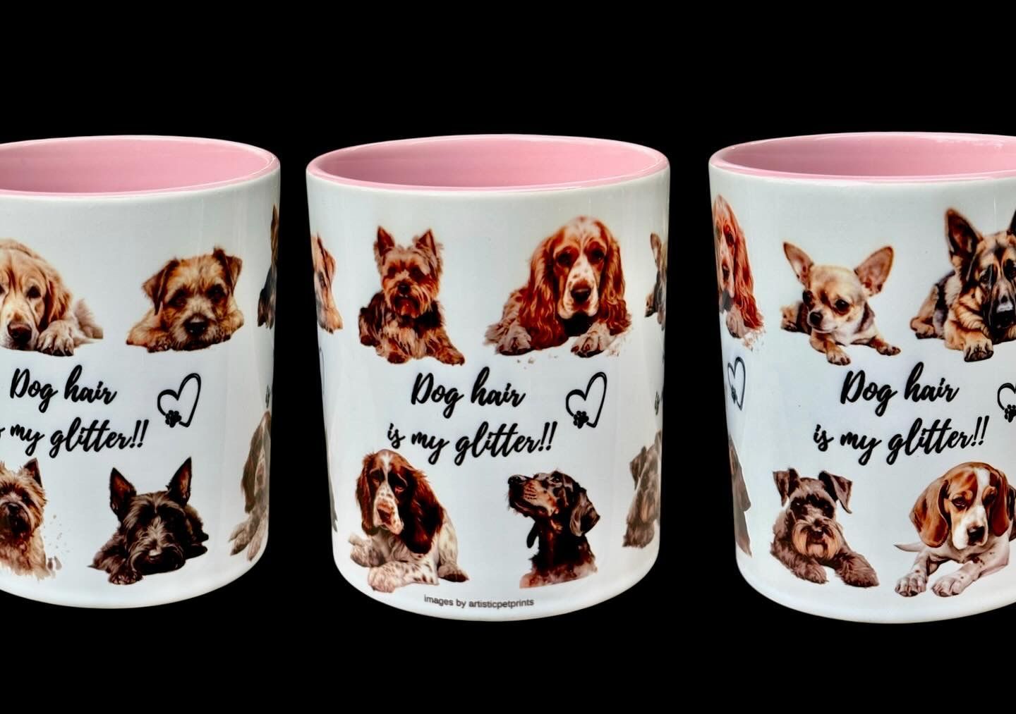 MUG - DOG HAIR IS MY GLITTER!!