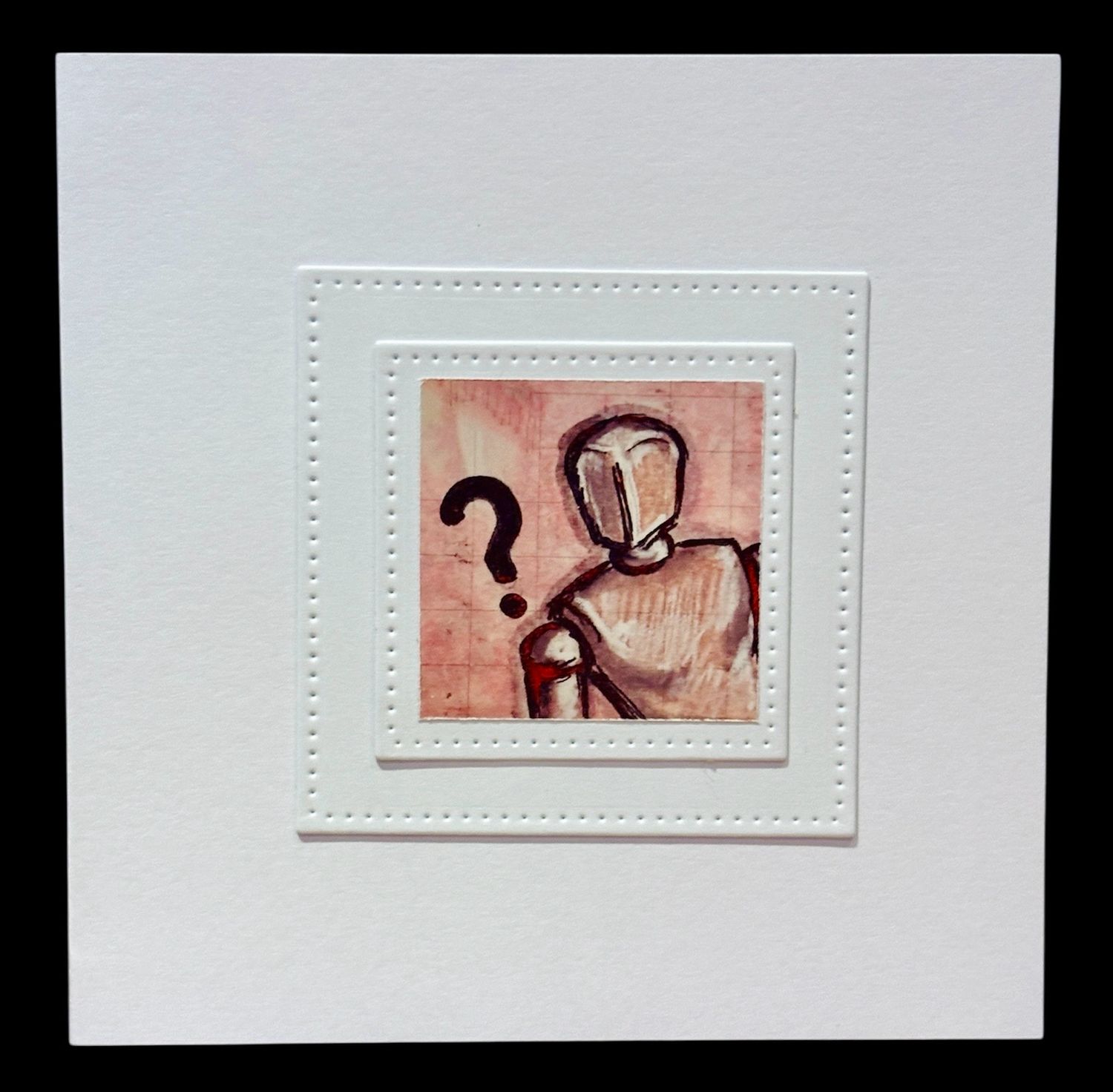 NOTECARD/ ARTIST’S MANNEQUIN