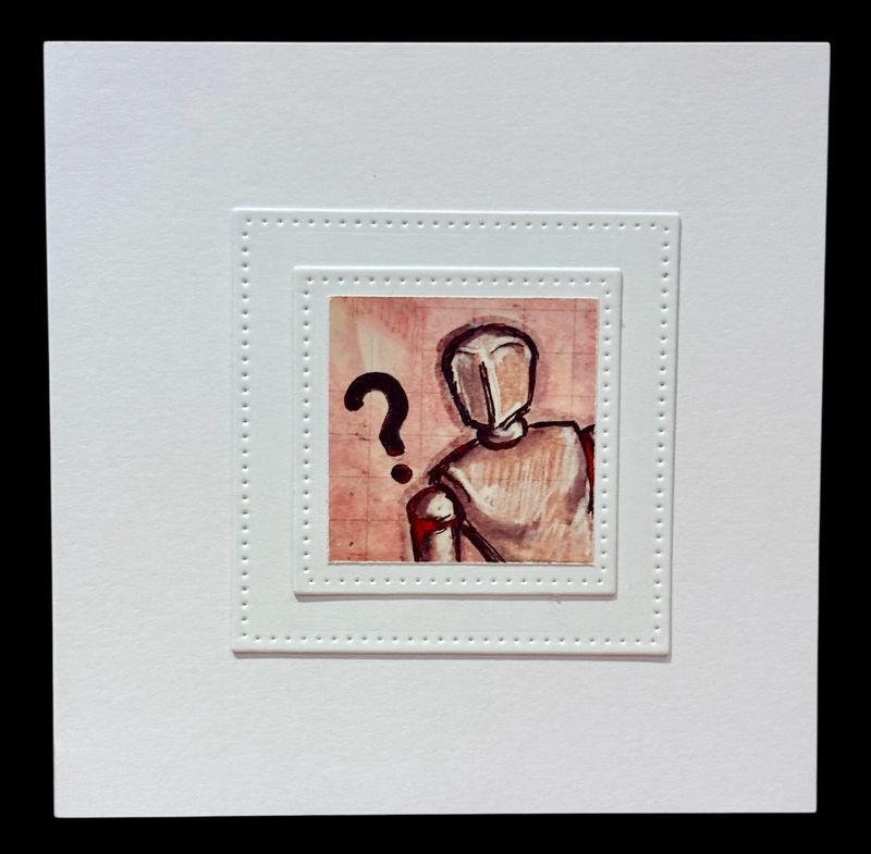 NOTECARD/ ARTIST’S MANNEQUIN