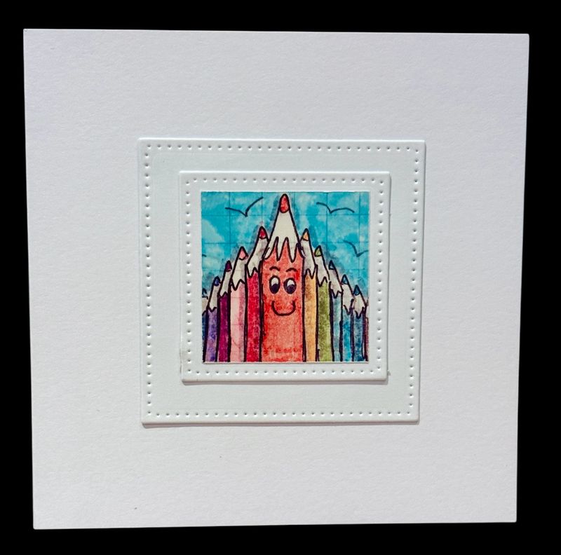 NOTECARD/ PENCIL ARMY