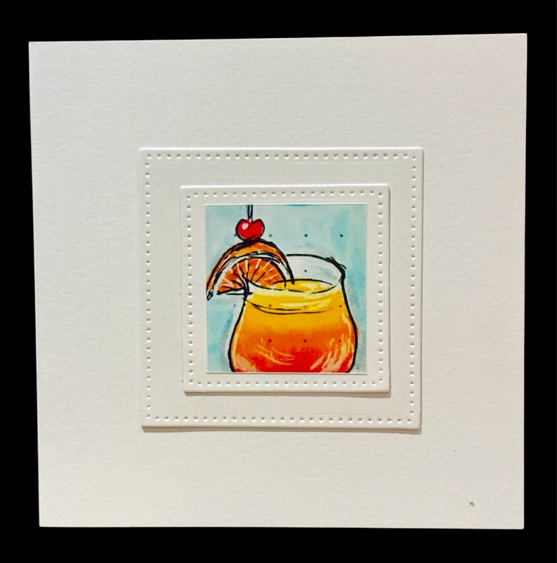 NOTECARD/ COCKTAIL