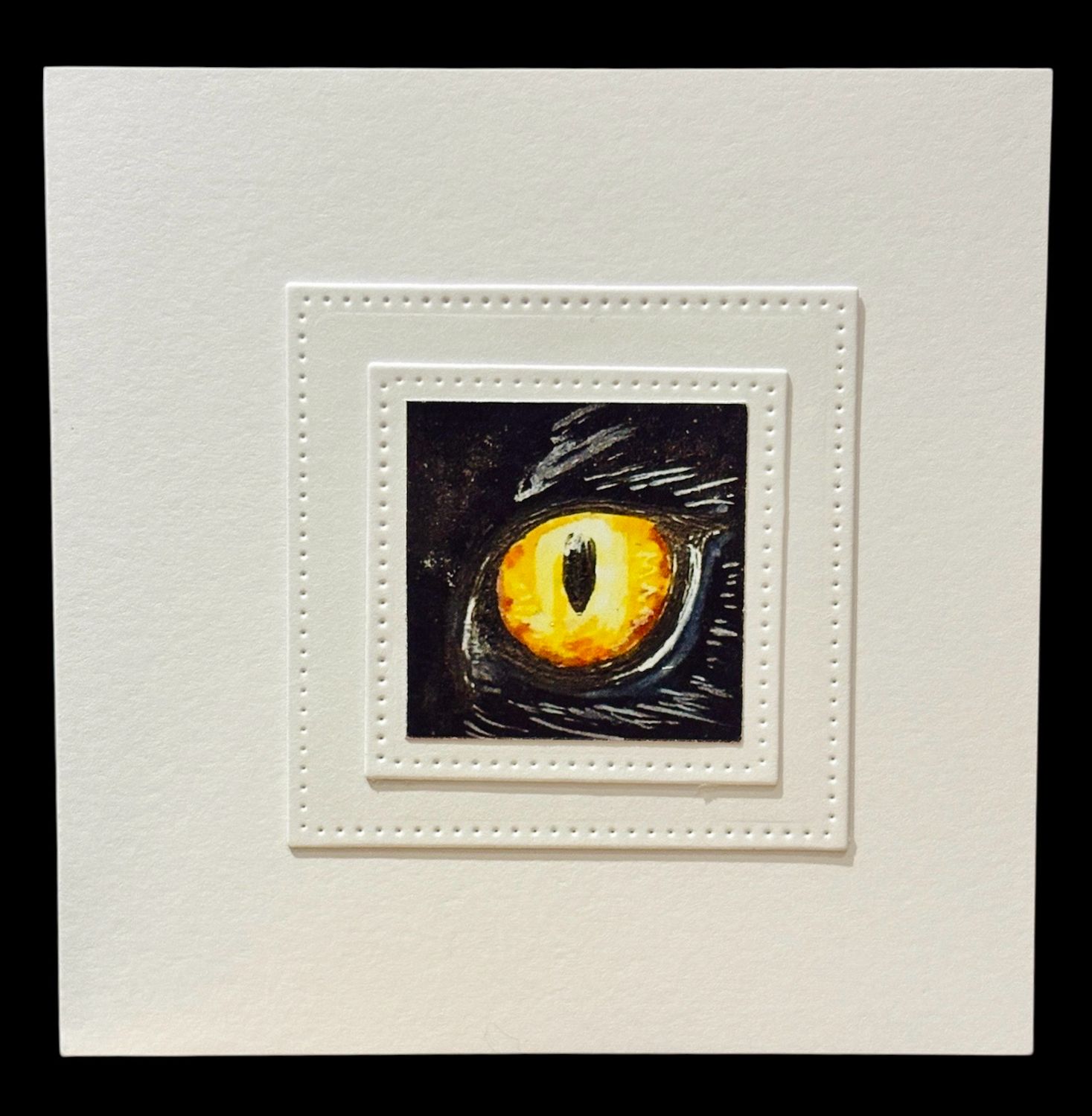 NOTECARD/ CAT’S EYE