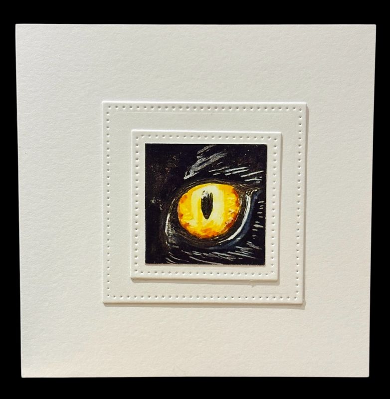 NOTECARD/ CAT’S EYE