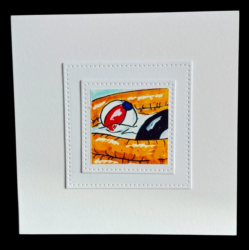 NOTECARD/ SUMMER FUN!