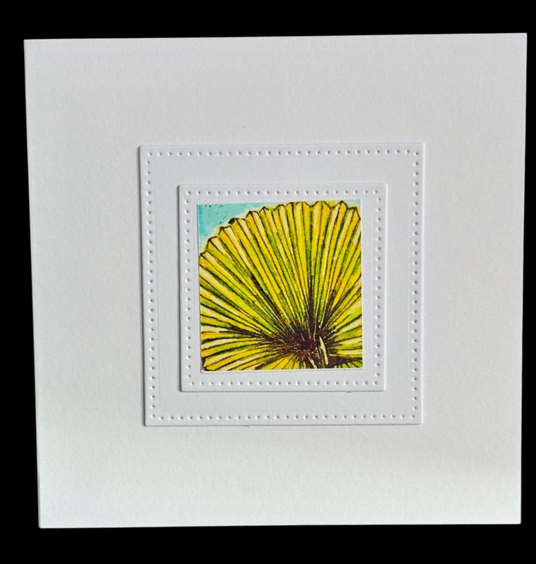 NOTECARD/ FAN PALM