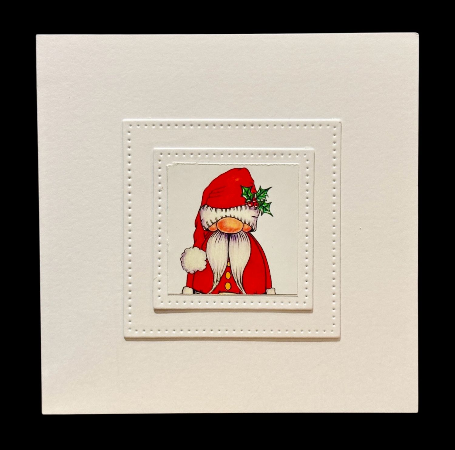 NOTECARD/ SANTA