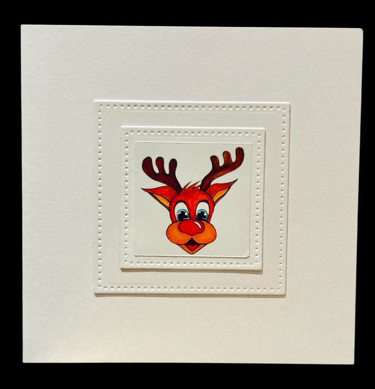 NOTECARD/ REINDEER
